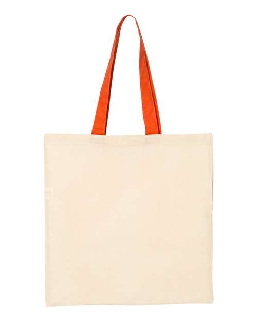 Q-Tees QTB6000 Natural/ Orange