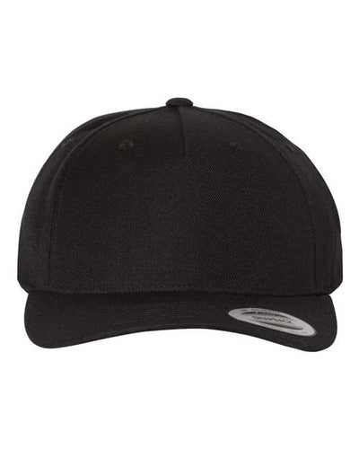 YP Classics 5789M — Premium Five-Panel Curved Bill Snapback Cap