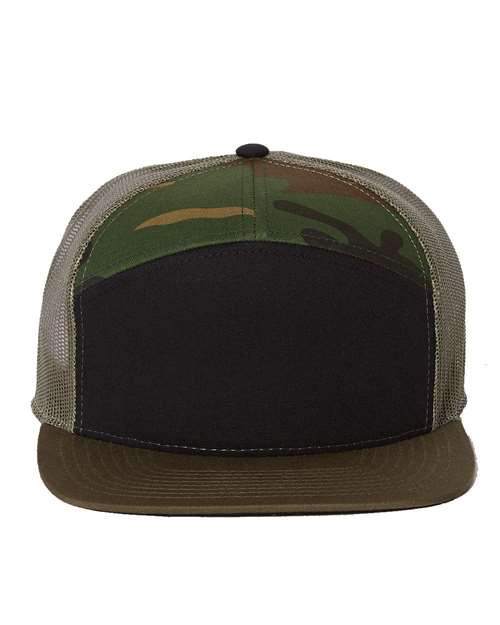 Richardson 168 Black/ Camo/ Loden