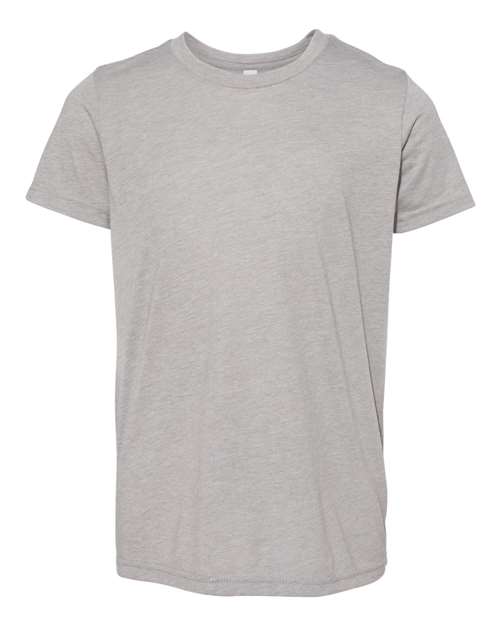 BELLA + CANVAS 3413Y Athletic Grey Triblend