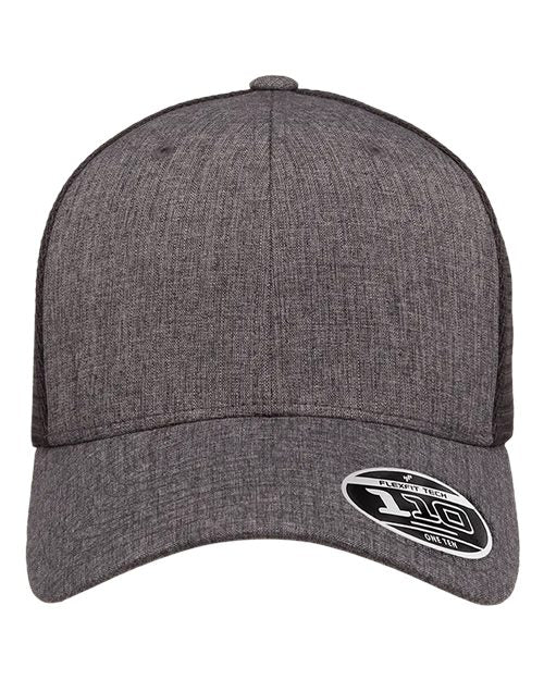 Flexfit 110M Melange Charcoal/ Black