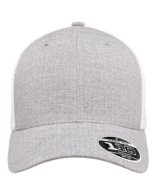 Flexfit 110M Melange Silver/ White