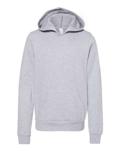 BELLA + CANVAS 3719Y — Youth Sponge Fleece Hoodie Sweatshirt