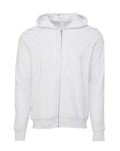 BELLA + CANVAS 3739 — Unisex Sponge Fleece Full-Zip Hoodie Sweatshirt