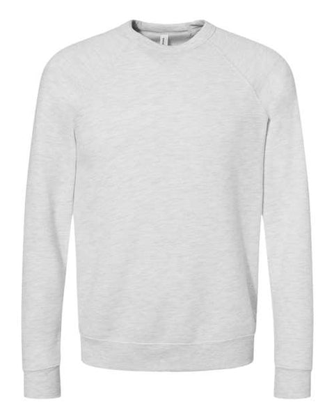 BELLA + CANVAS 3901 — Unisex Sponge Fleece Raglan Crewneck Sweatshirt