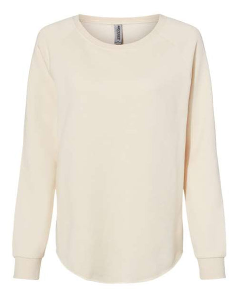 Independent Trading Co. PRM2000 — Women's California Wave Wash Crewneck Sweatshirt