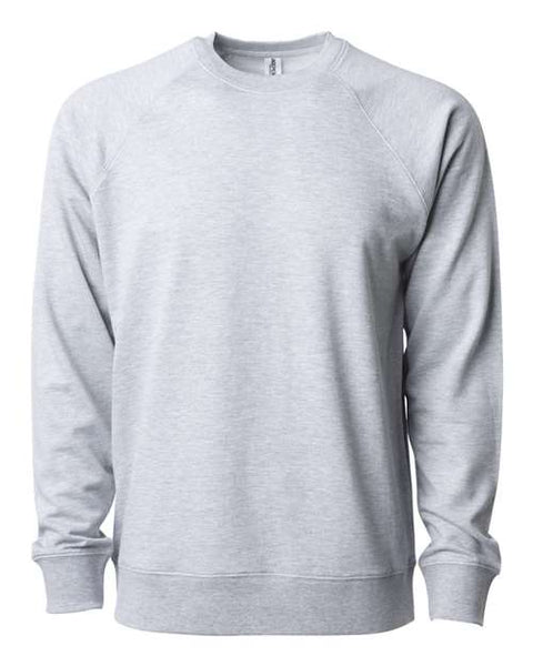 Independent Trading Co. SS1000C — Unisex Icon Lightweight Loopback Terry Crewneck Sweatshirt