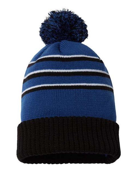 Richardson 134 — Pom Cuffed Beanie