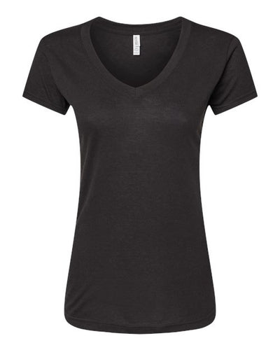 M&O 3542 — Women's Deluxe Blend V-Neck T-Shirt