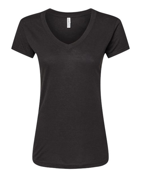 M&O 3542 — Women's Deluxe Blend V-Neck T-Shirt