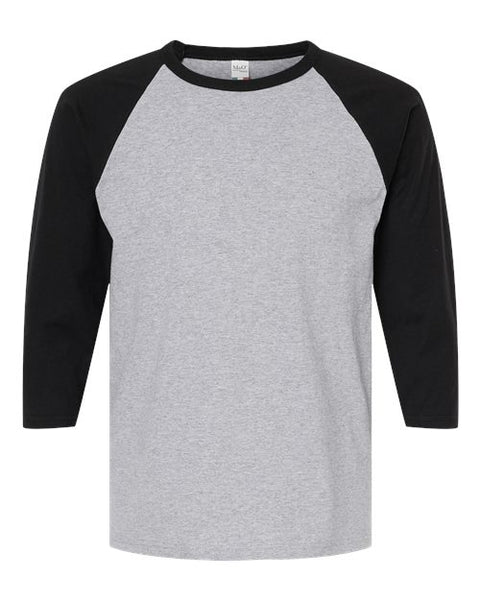 M&O 5540 — Raglan Three-Quarter Sleeve Baseball T-Shirt
